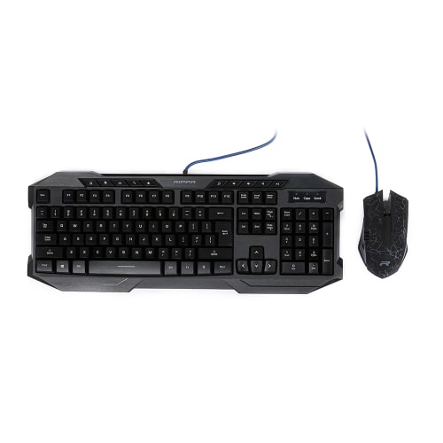 Rippa Wired Gaming Keyboard And Mouse Combination Set Cash Crusaders