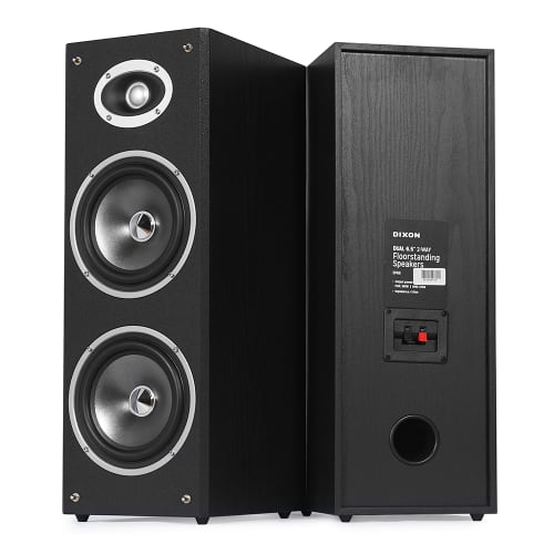 Dixon Dual 6.5” 2Way FloorStanding Speakers Cash Crusaders