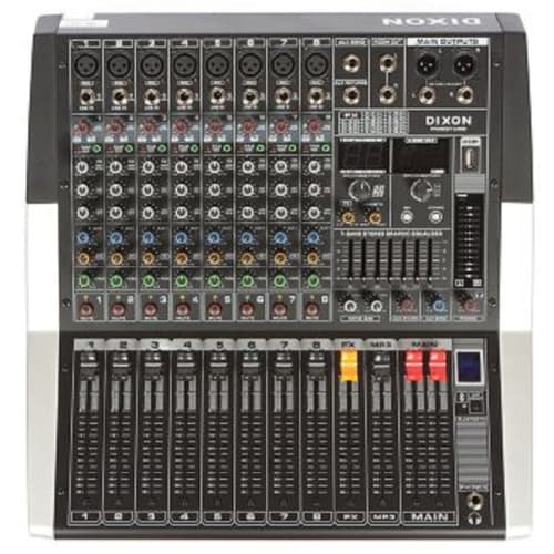 Pre-Owned | Dixon 8ch Dj Line Mixer (Pm801usb) | Cash Crusaders