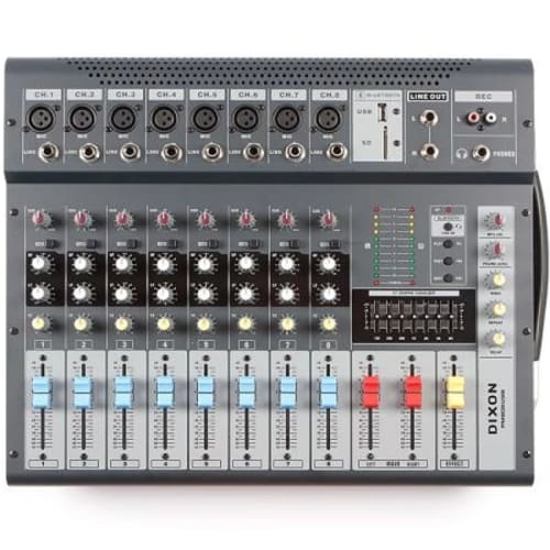 Pre Owned Dixon 8ch Dj Line Mixer Pm802usb Cash Crusaders