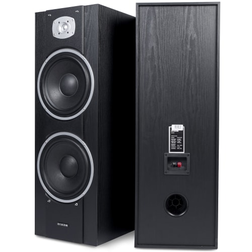 Dixon Dual 10 ” Home Theatre Stereo Tower Speakers Cash Crusaders