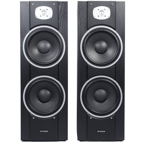 Dixon Dual 10 ” Home Theatre Stereo Tower Speakers Shop Now