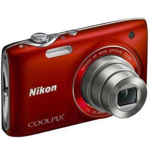 PreOwned Nikon Red Digital Camera (Coolpix S3100) Cash Crusaders