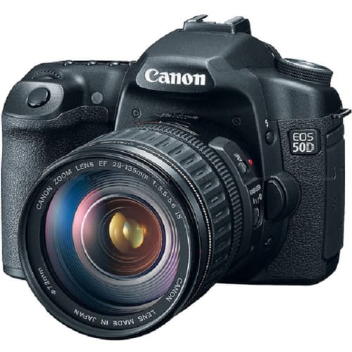 canon black digital camera eos 50d