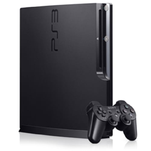 PreOwned Sony Black Playstation 3 Slim (500gb) Cash Crusaders