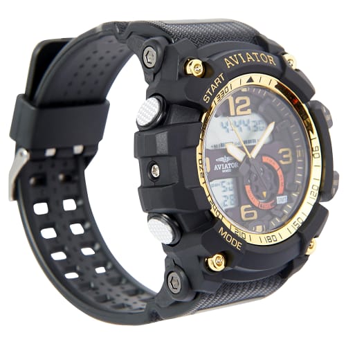 Aviator Digital Sports Watch Cash Crusaders
