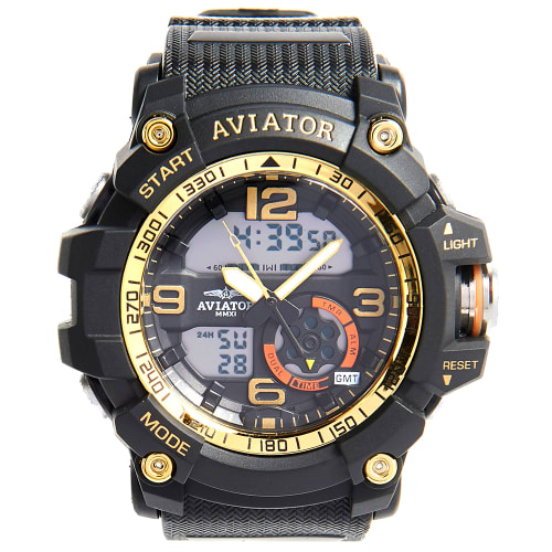 Aviator Digital Sports Watch Cash Crusaders