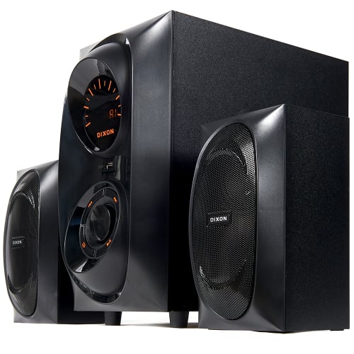 Dixon 2.1 Multimedia Bluetooth Speaker System Cash Crusaders