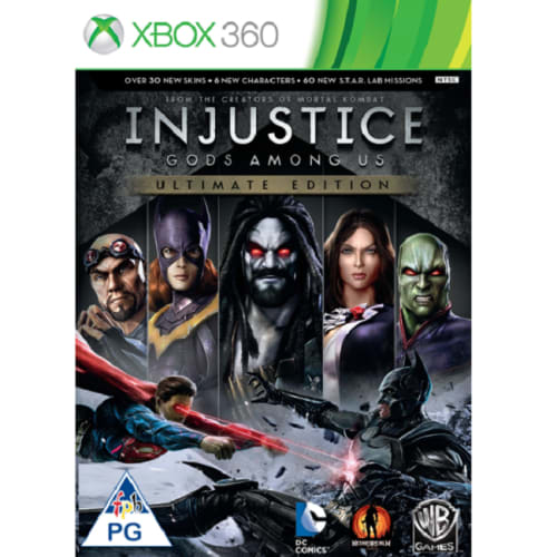 Pre Owned Microsoft Injustice Gods Among Us Ultimate Edition Xbox 360 Cash Crusaders
