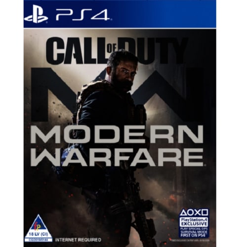 call of duty modern warfare ps4 pre owned