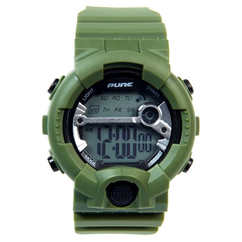 Pure Digital Watch - Green | Cash Crusaders
