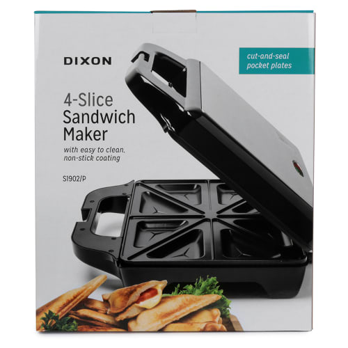 Dixon 4Slice Pocket Sandwich Maker Cash Crusaders
