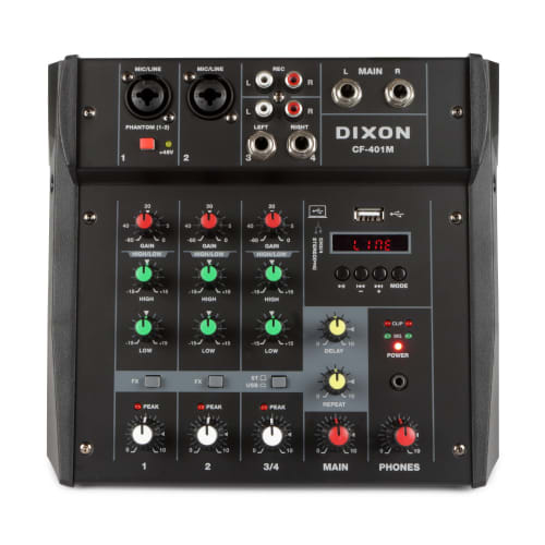 Dixon Compact Powered Mixing Console Cash Crusaders