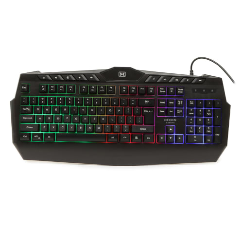 Dixon Rgb Backlit Gaming Keyboard With Integrated Palm Rest Shop Now