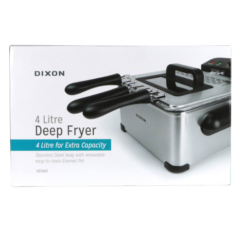 Dixon 4l StainlessSteel Deep Fryer Cash Crusaders