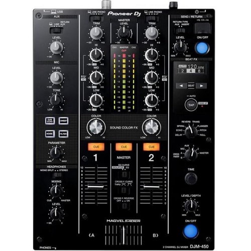 Pre Owned Pioneer 2ch Dj Line Mixer Djm 450 Cash Crusaders