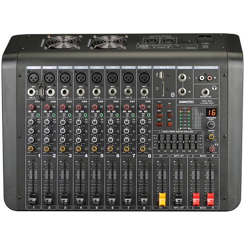 Dxnpro 8Channel Powered Mixer Cash Crusaders