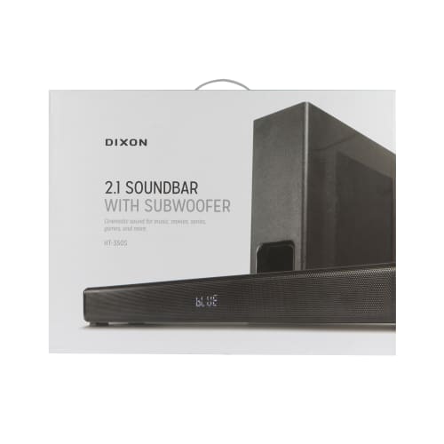 Dixon 2.1 Soundbar With Subwoofer Cash Crusaders