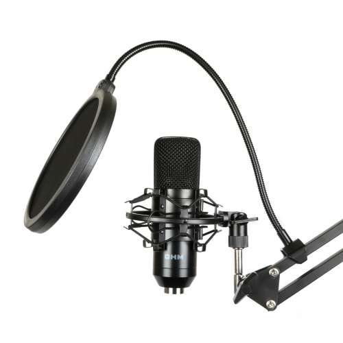 Ohm Condenser Microphone Studio Kit Cash Crusaders