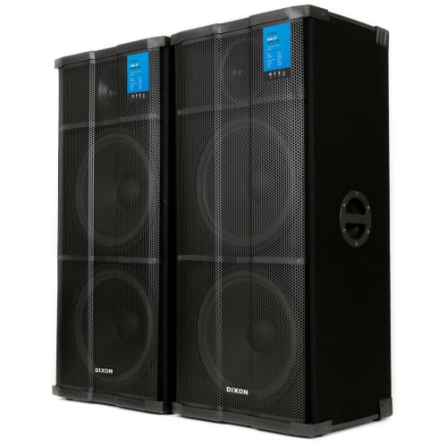 Dixon 15" Pa Speaker System (Pair) Cash Crusaders