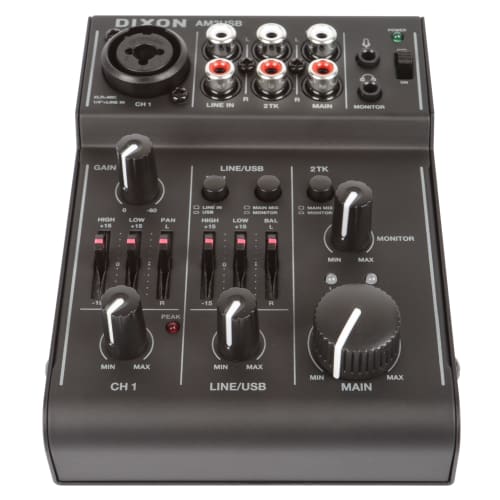 Dixon Compact 5Channel Mixer With Usb Cash Crusaders
