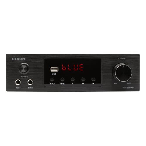 Dixon Compact Integrated Stereo Receiver With Hdmi Input & Output