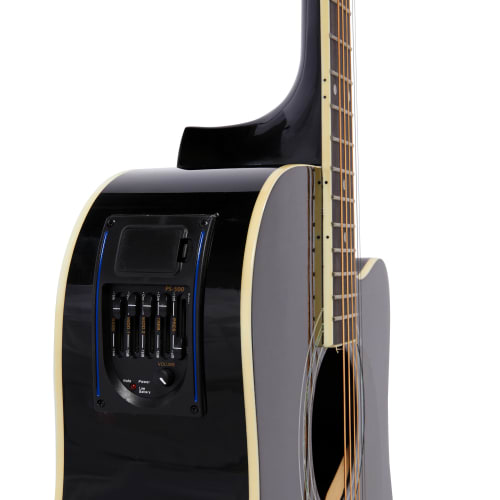 Sanchez 41" Acoustic Spruce Guitar With Equaliser Cash Crusaders