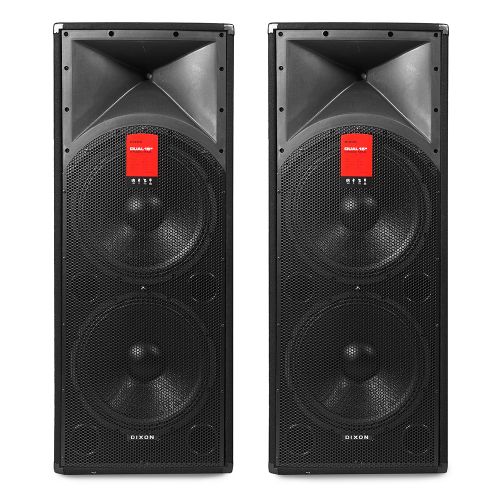 Cash Crusaders New Goods Dixon Dual 15" 600w Dj/pa Speakers