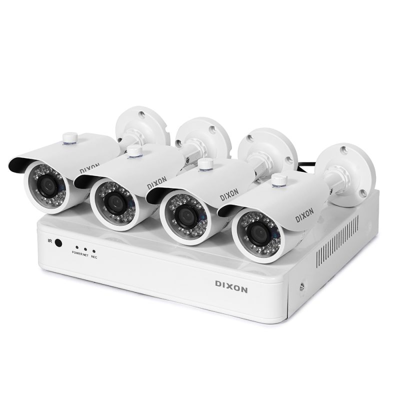 Dixon 4Channel 720p Cctv Kit Cash Crusaders
