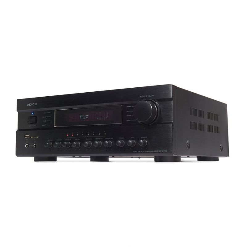 Dixon 6Channel Amplifier Audio/Video Surround Receiver Cash Crusaders