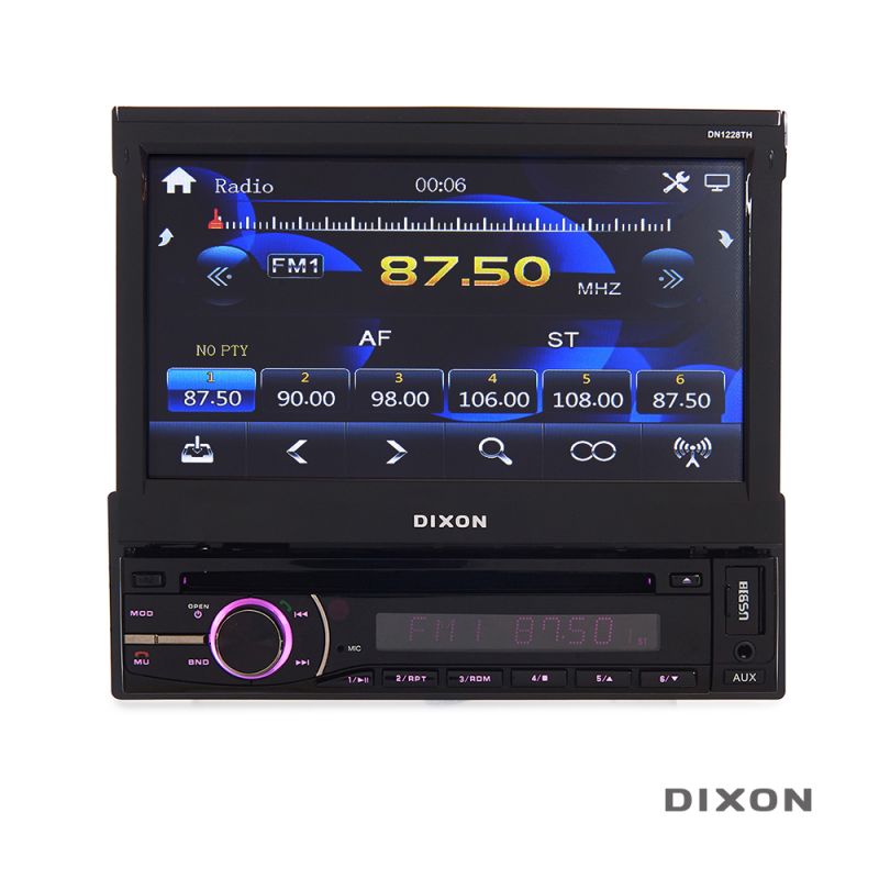 Dixon 7” InDash Dvd Receiver Touchscreen Cash Crusaders