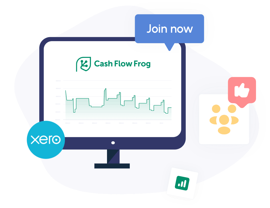 Branded Xero cash flow report