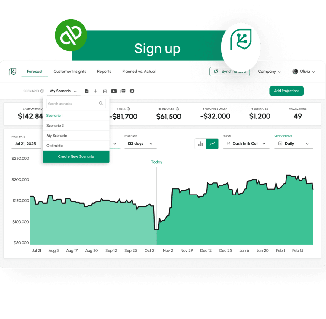 Connecting QuickBooks Online to Cash Flow Frog