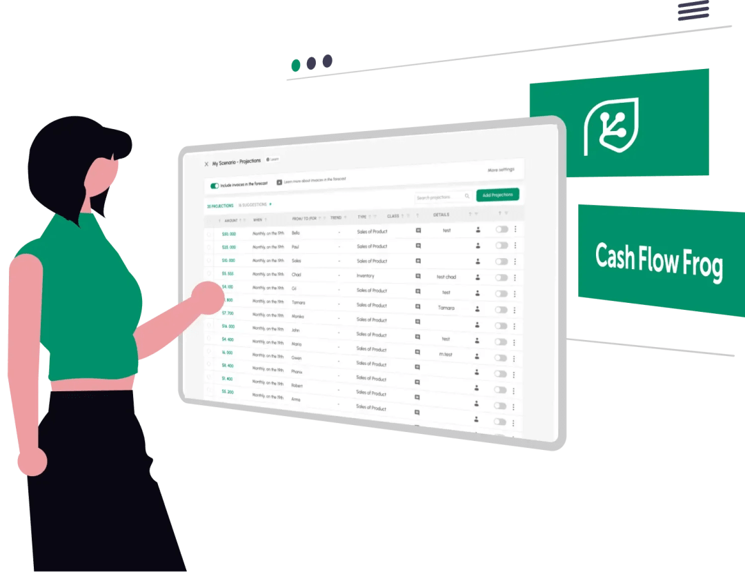 Anticipate Future Transactions with Cash Flow Projections