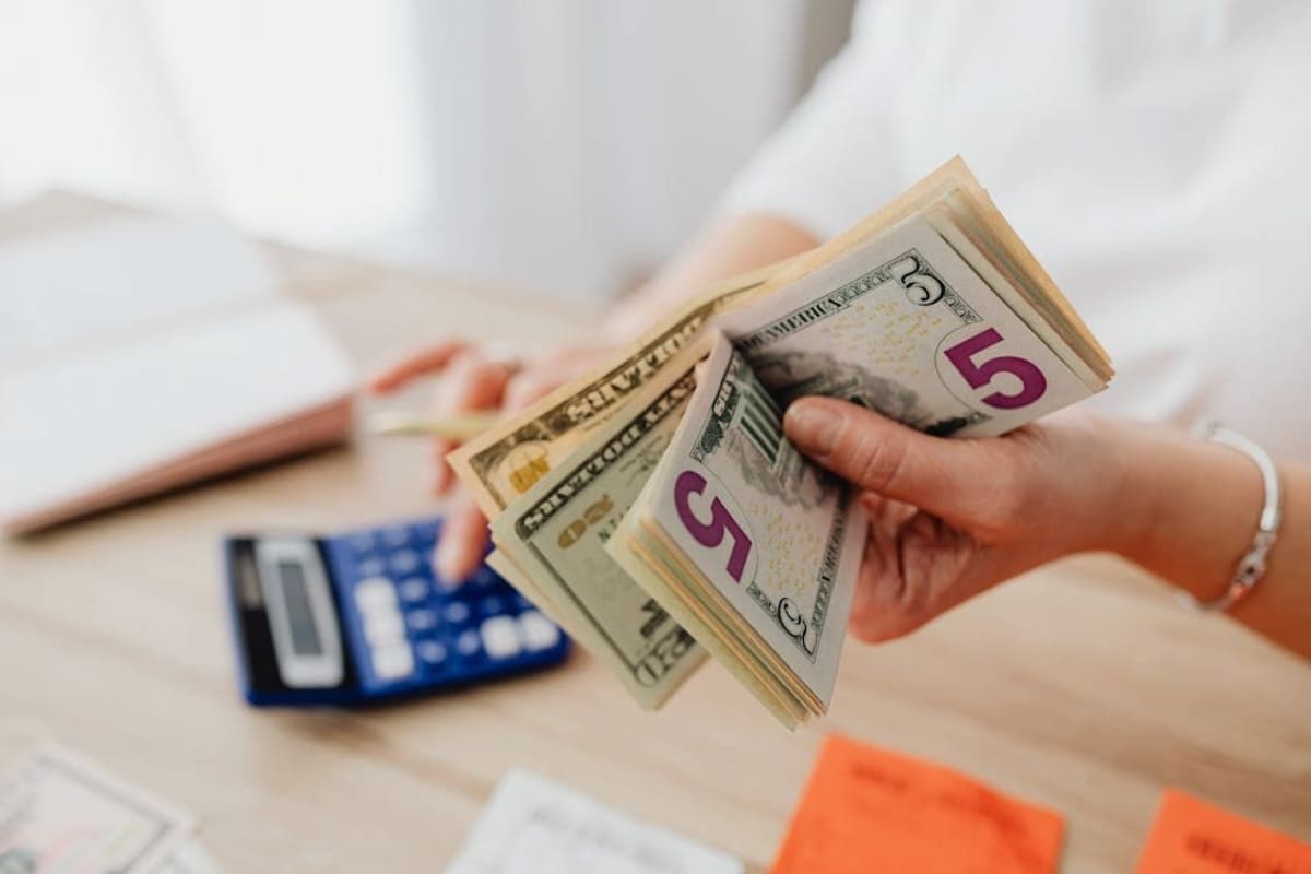 Counting cash