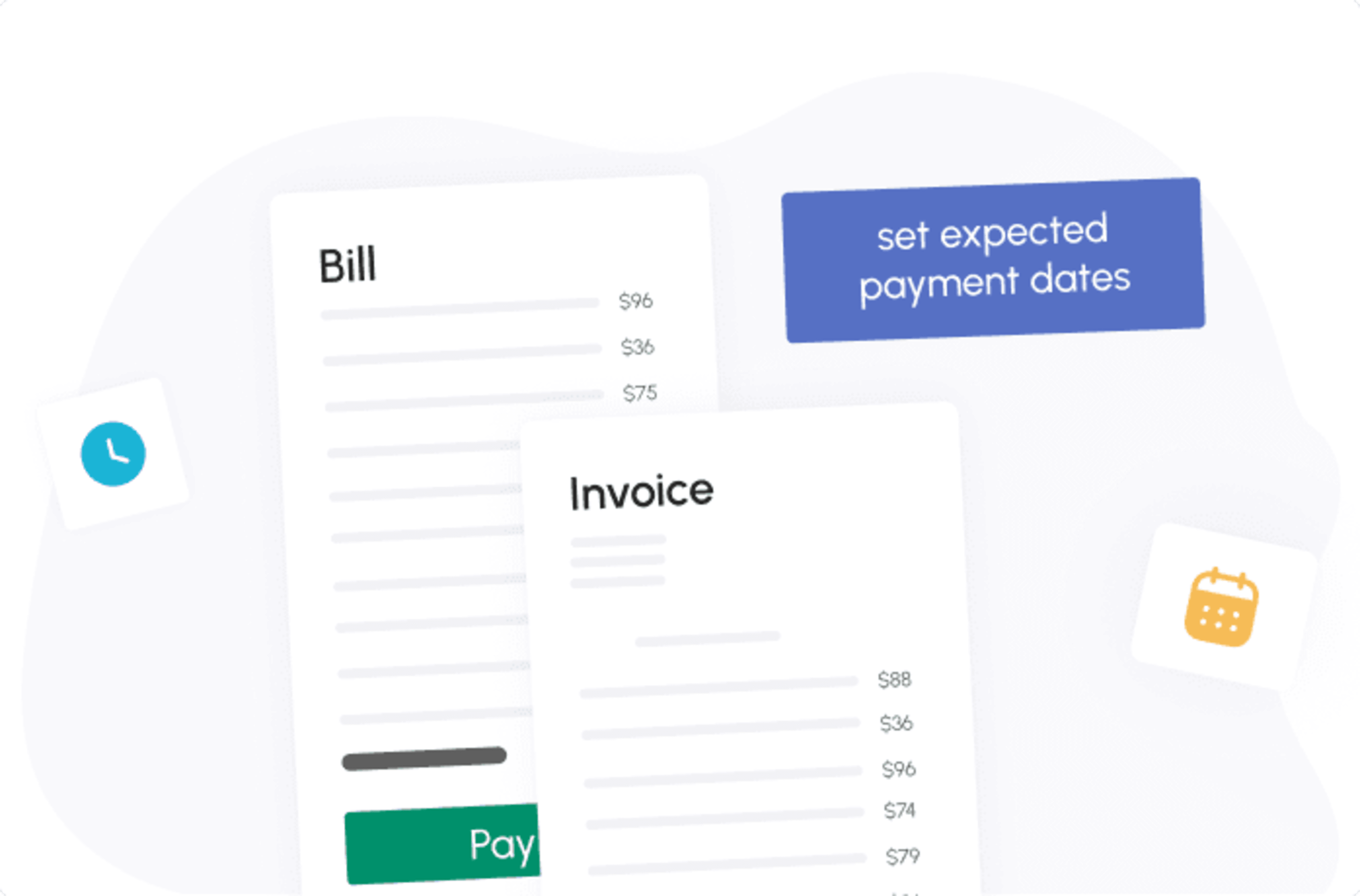New: Automatically set expected payment dates for bills and invoices