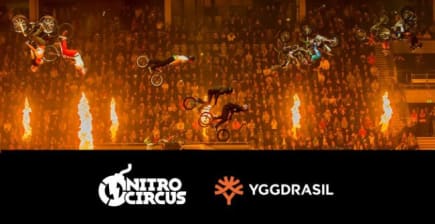 El proveedor de juegos de casino Yggdrasil se asocia con Nitro Circus