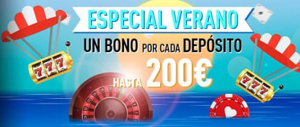 Refréscate con las ofertas de casino Sportium