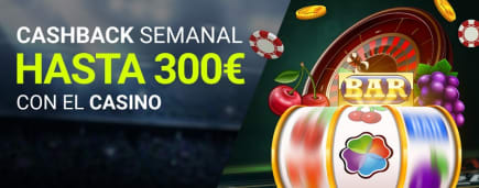 Reembolso semanal en casino Luckia