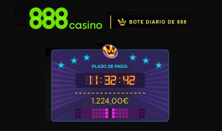 Llegan los botes diarios de casino888