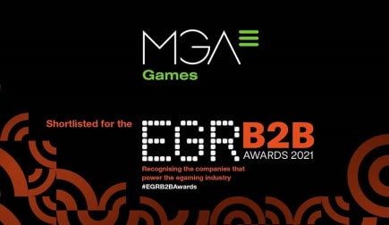 El estudio de tragaperras MGA finalista en los premios EGR B2B Awards