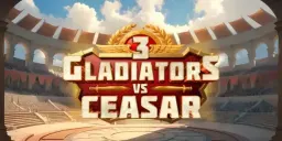 3-gladiators-vs-caesar logo