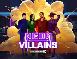 neon-villains-doublemax logo
