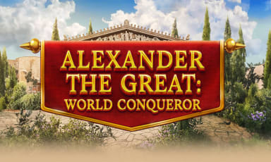 alexander-the-great-world-conqueror logo