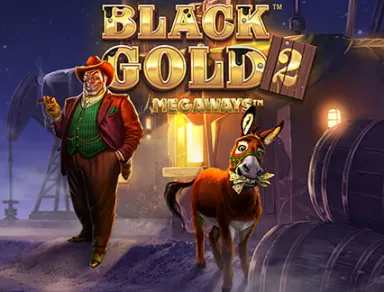black-gold-2-megaways logo