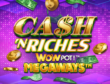 cash-n-riches-megaways-wowpot- logo