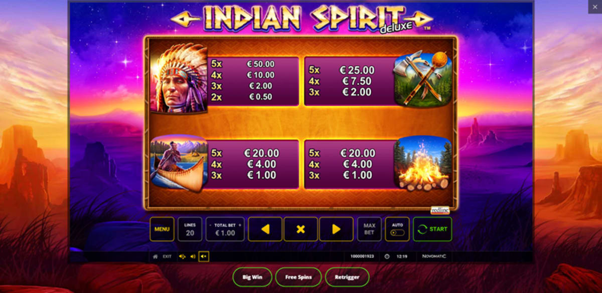 Indian Spirit slot Greentube Review Indian Spirit slot Greentube Review