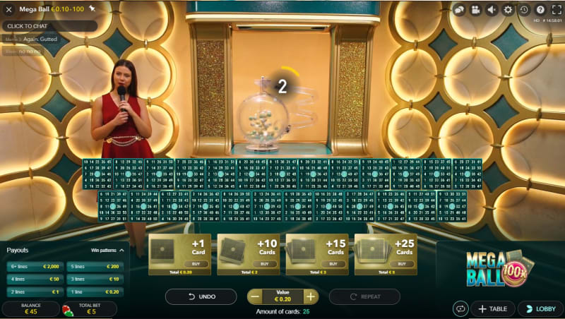 Mega Ball Live Casino Game Show Guide - How to