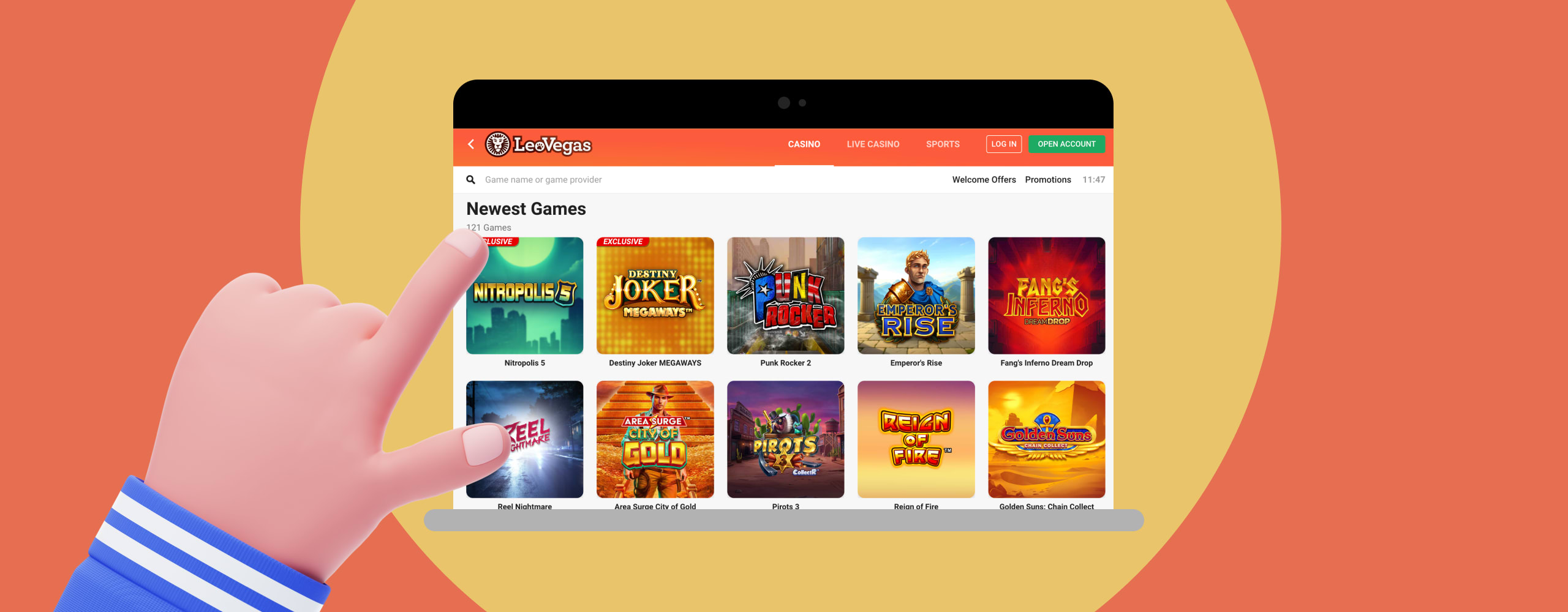 New casino games