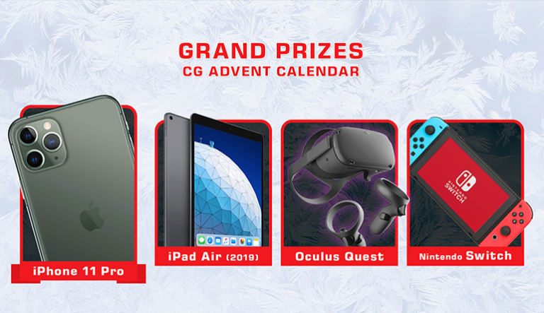 CasinoGrounds Advent Calendar Winners 2019